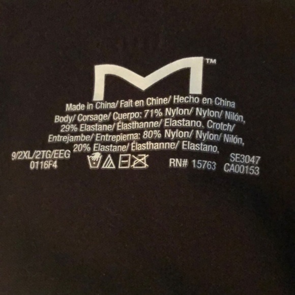 M | MIRACLESUIT SHAPE AWAY HIGH-WAIST THIGH SLIMMER, Black, Size 2XL - Picture 3 of 5